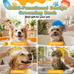 3PCS Dog Bath Brush Set with Shampoo Dispenser & Paw Washer | Pet Grooming | Pet Supplies and Food Australia |  Pet Supplies Sydney | PetNexa Australia | Shop now | Pet Grooming | Pet Supplies and Food Australia | Pet Supplies Sydney | PetNexa Australia | Shop now