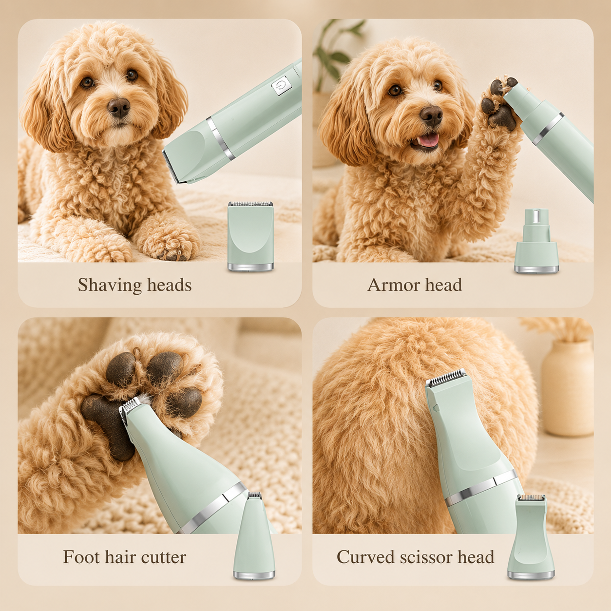 4-in-1 Cordless Pet Grooming Kit – Dog & Cat Hair Clipper, Paw Trimmer, Nail Grinder & Precision Groomer | Pet Grooming | Pet Supplies and Food Australia |  Pet Supplies Sydney | PetNexa Australia | Shop now | Pet Grooming | Pet Supplies and Food Australia | Pet Supplies Sydney | PetNexa Australia | Shop now