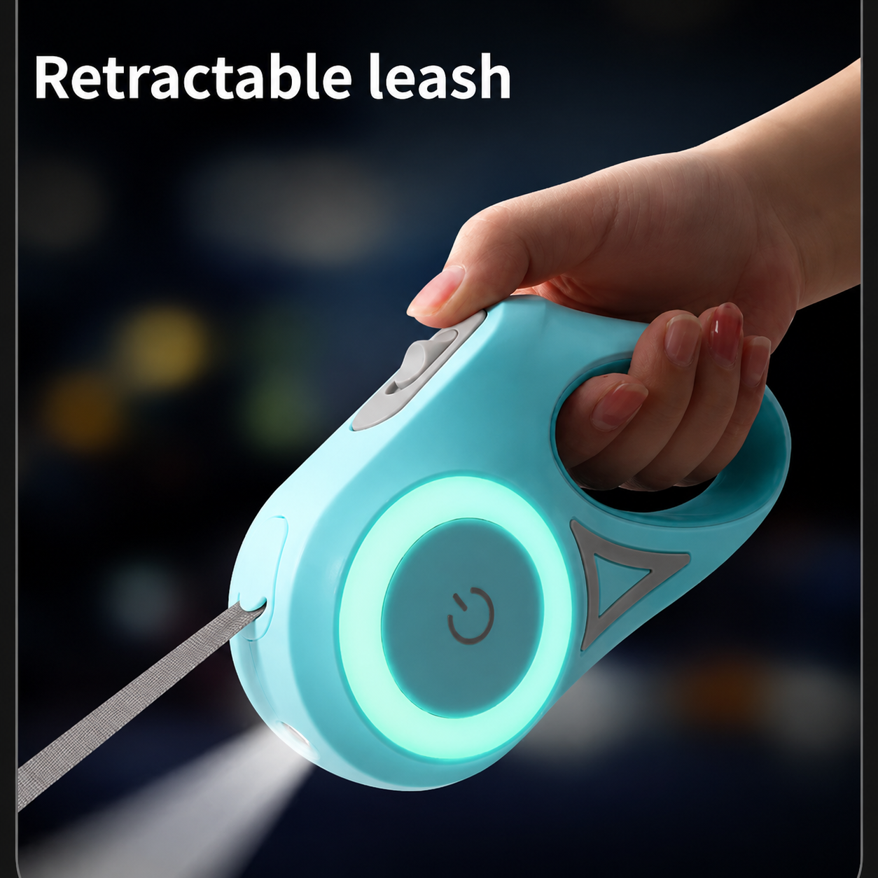 5M Retractable Dog Leash with LED Flashlight for Night Walking | Pet Grooming | Pet Supplies and Food Australia | Pet Supplies Sydney | PetNexa Australia | Shop now