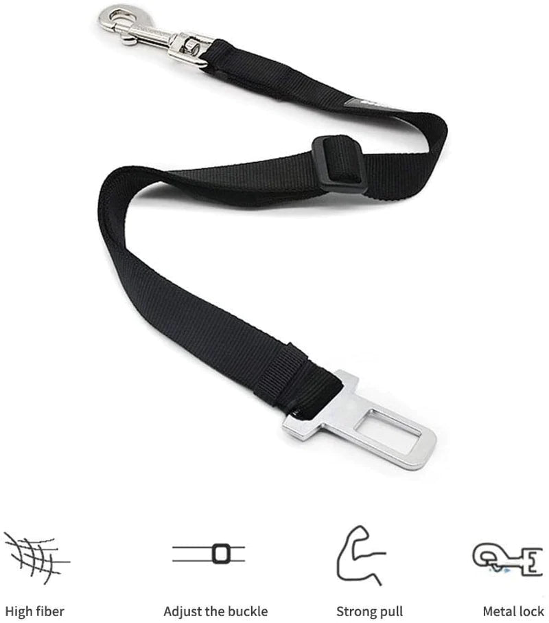 Adjustable Pet Cat Dog Car Seat Belt Pet Seat Vehicle Dog Harness Lead Clip Safety Lever Traction Dog Collars Dogs Accessoires | Pet Grooming | Pet Supplies and Food Australia | Pet Supplies Sydney | PetNexa Australia | Shop now