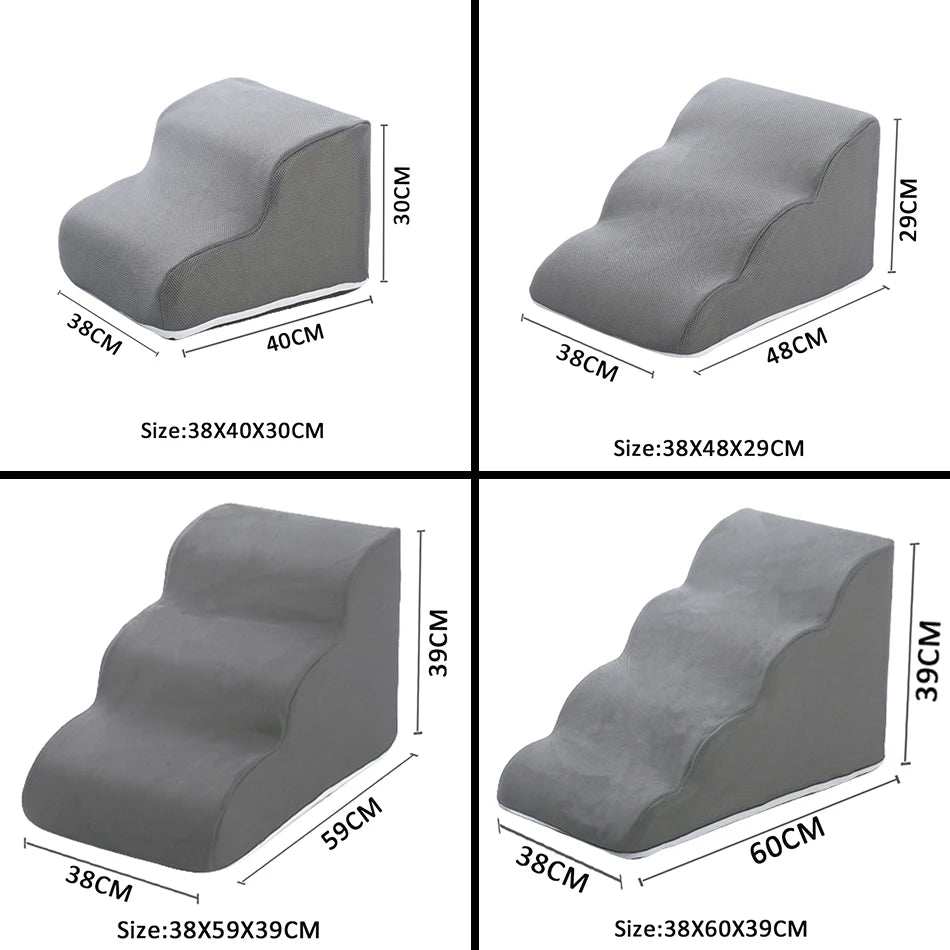 Ramp for Dog Pet Ladder 2 3 4 Steps Stairs Cat Dog Ramp Sofa Bed Dog Ladder Non-Slip Removable Pet Supplies Toys Ramp | Pet Grooming | Pet Supplies and Food Australia | Pet Supplies Sydney | PetNexa Australia | Shop now