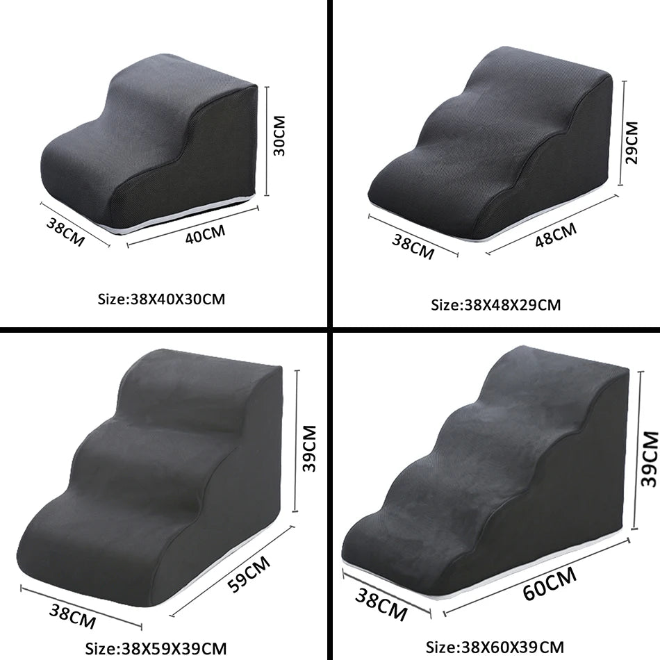 Ramp for Dog Pet Ladder 2 3 4 Steps Stairs Cat Dog Ramp Sofa Bed Dog Ladder Non-Slip Removable Pet Supplies Toys Ramp | Pet Grooming | Pet Supplies and Food Australia | Pet Supplies Sydney | PetNexa Australia | Shop now