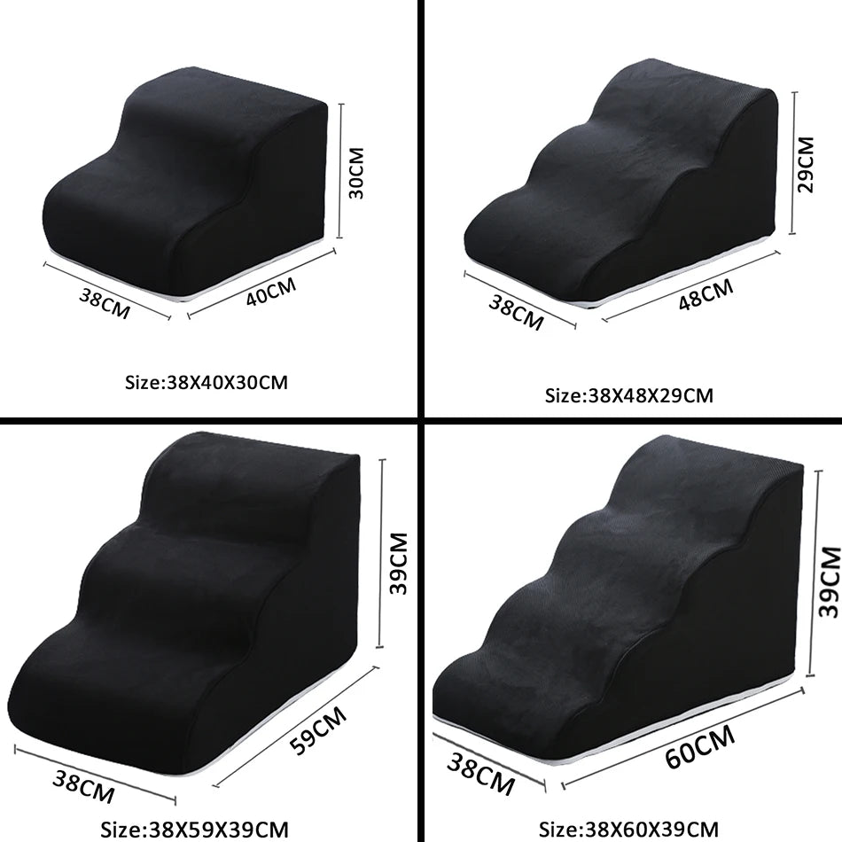 Ramp for Dog Pet Ladder 2 3 4 Steps Stairs Cat Dog Ramp Sofa Bed Dog Ladder Non-Slip Removable Pet Supplies Toys Ramp | Pet Grooming | Pet Supplies and Food Australia | Pet Supplies Sydney | PetNexa Australia | Shop now