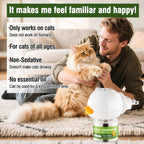 90-Day Cat Calming Diffuser - Cat Pheromone Diffuser for Stress, Pee Spraying, Cat Fighting, Aggression, Excessive Meowing & Scratching，Easy to Use – (1Diffusers + 3 Refills) | Pet Grooming | Pet Supplies and Food Australia | Pet Supplies Sydney | PetNexa Australia | Shop now