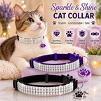 Velvet Breakaway Cat Collars with Rhinestone Charm | For Cats | Pet Supplies and Food Australia | Pet Supplies Sydney | PetNexa Australia | Shop now