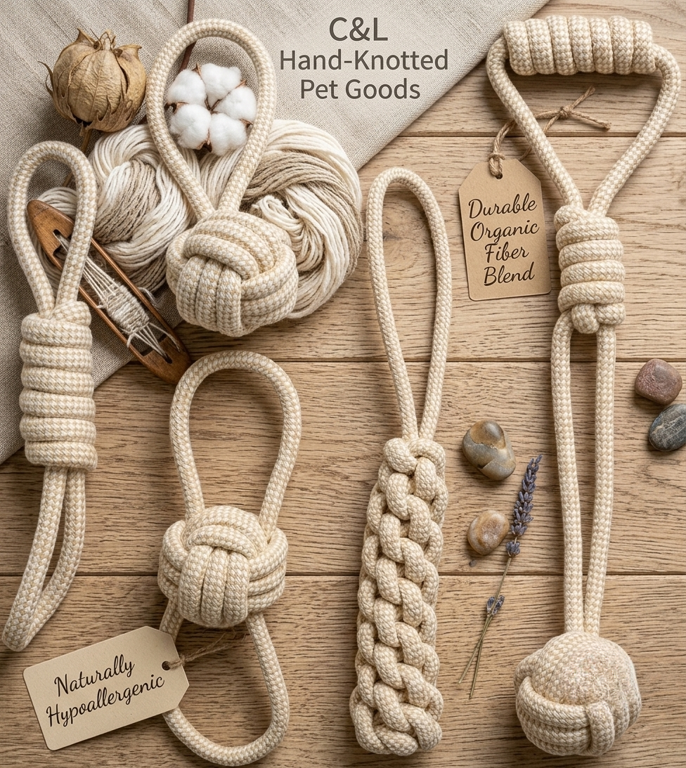 6PCS Natural Cotton & Hemp Dog Rope Toy Set – Interactive Chew & Dental Toys for Dogs | For Dogs | Pet Supplies and Food Australia | Pet Supplies Sydney | PetNexa Australia | Shop now