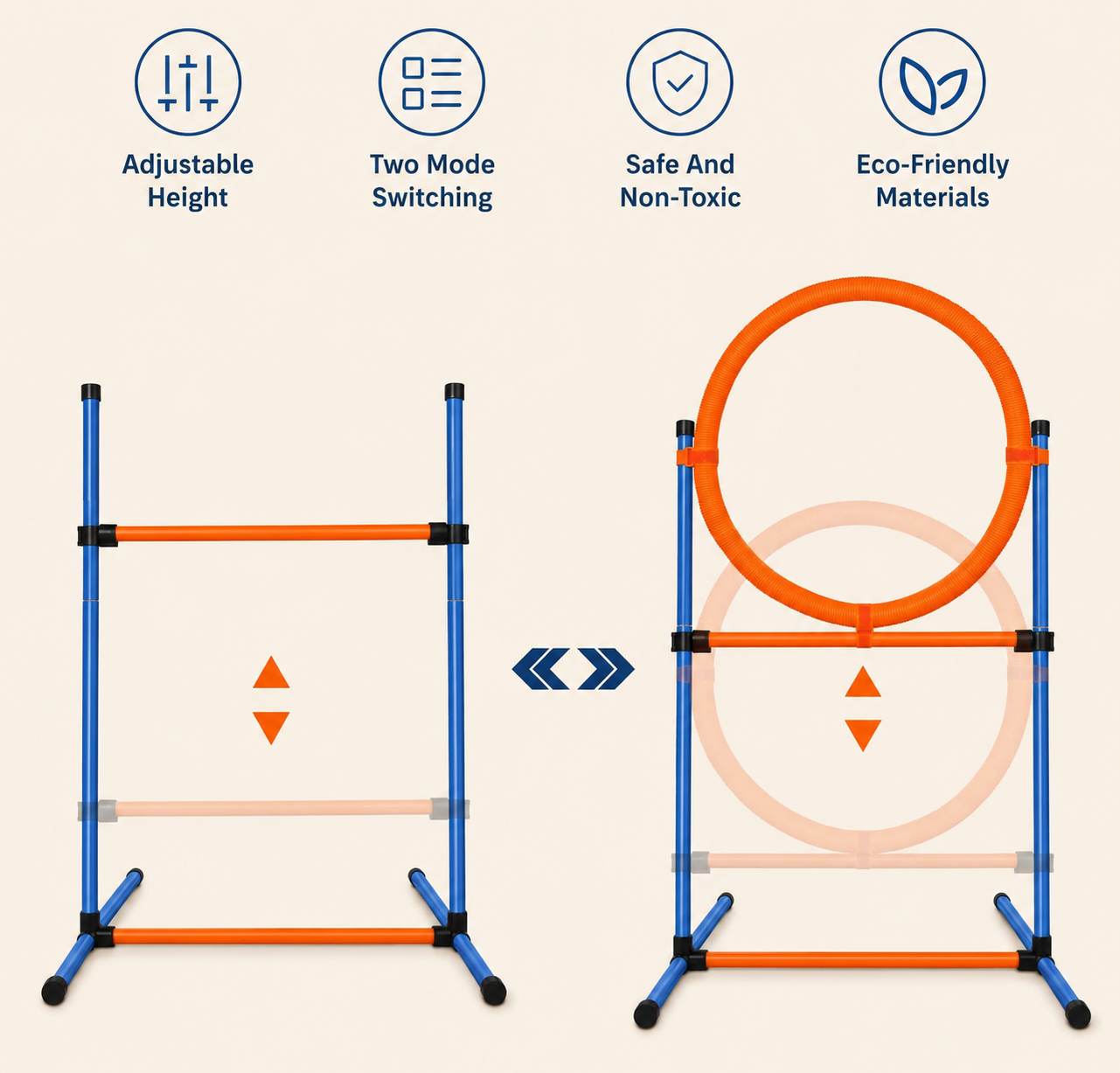 Two adjustable sports training devices with features listed above | Pet Grooming | Pet Supplies and Food Australia | Pet Supplies Sydney | PetNexa Australia | Shop now