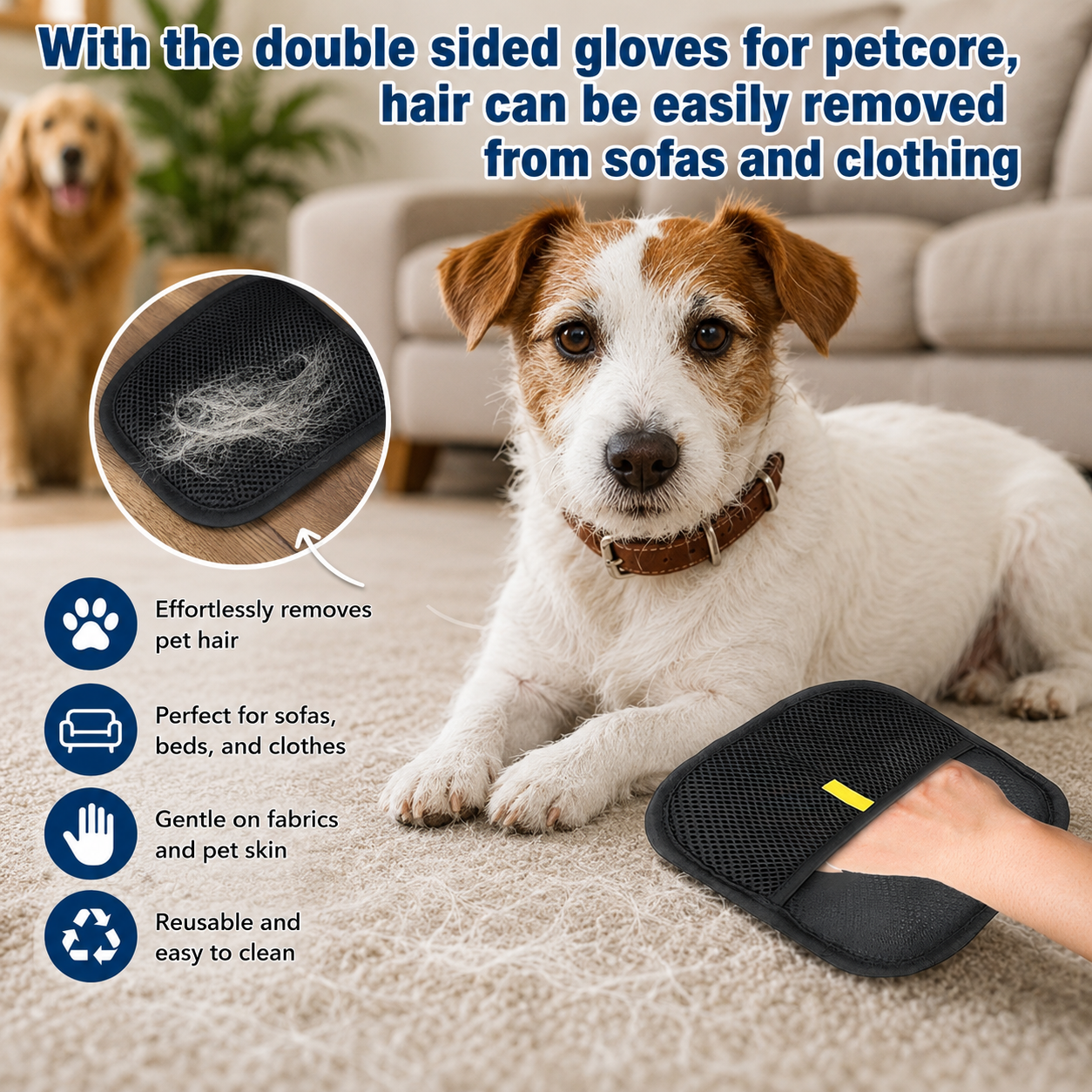 4PCS Electrostatic Pet Hair Remover Gloves for Dogs, Cats & Furniture | Pet Grooming | Pet Supplies and Food Australia |  Pet Supplies Sydney | PetNexa Australia | Shop now | Pet Grooming | Pet Supplies and Food Australia | Pet Supplies Sydney | PetNexa Australia | Shop now