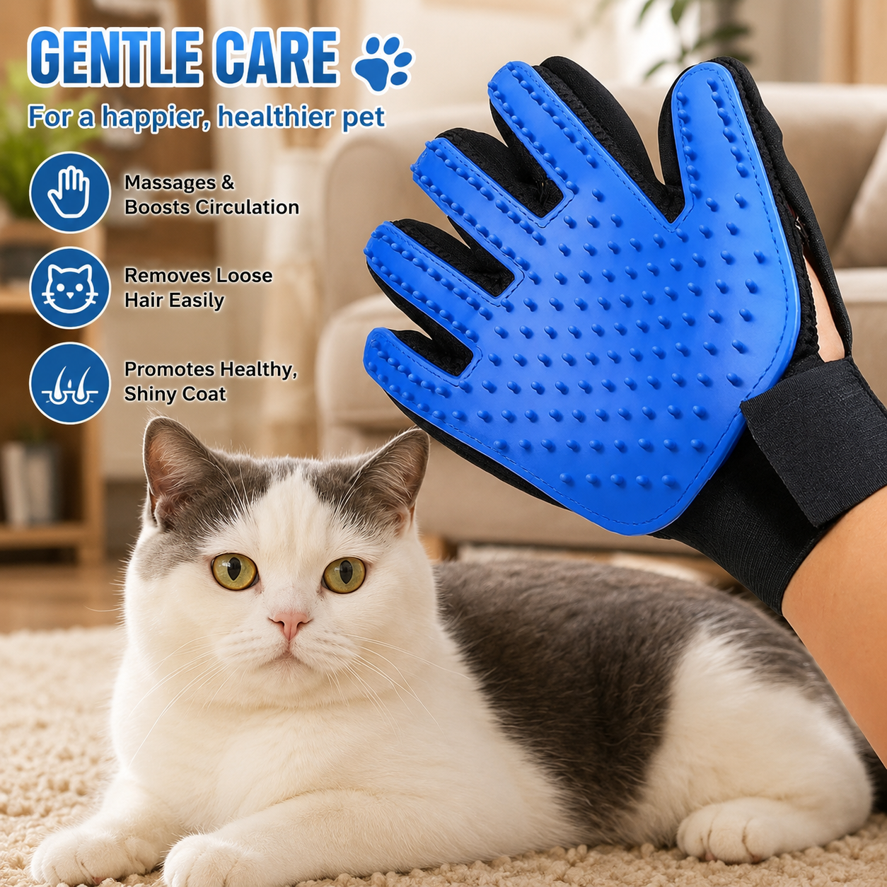4PCS Electrostatic Pet Hair Remover Gloves for Dogs, Cats & Furniture | Pet Grooming | Pet Supplies and Food Australia |  Pet Supplies Sydney | PetNexa Australia | Shop now | Pet Grooming | Pet Supplies and Food Australia | Pet Supplies Sydney | PetNexa Australia | Shop now