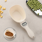 Digital measuring cup with a digital display on a light surface with food items. | Pet Grooming | Pet Supplies and Food Australia | Pet Supplies Sydney | PetNexa Australia | Shop now