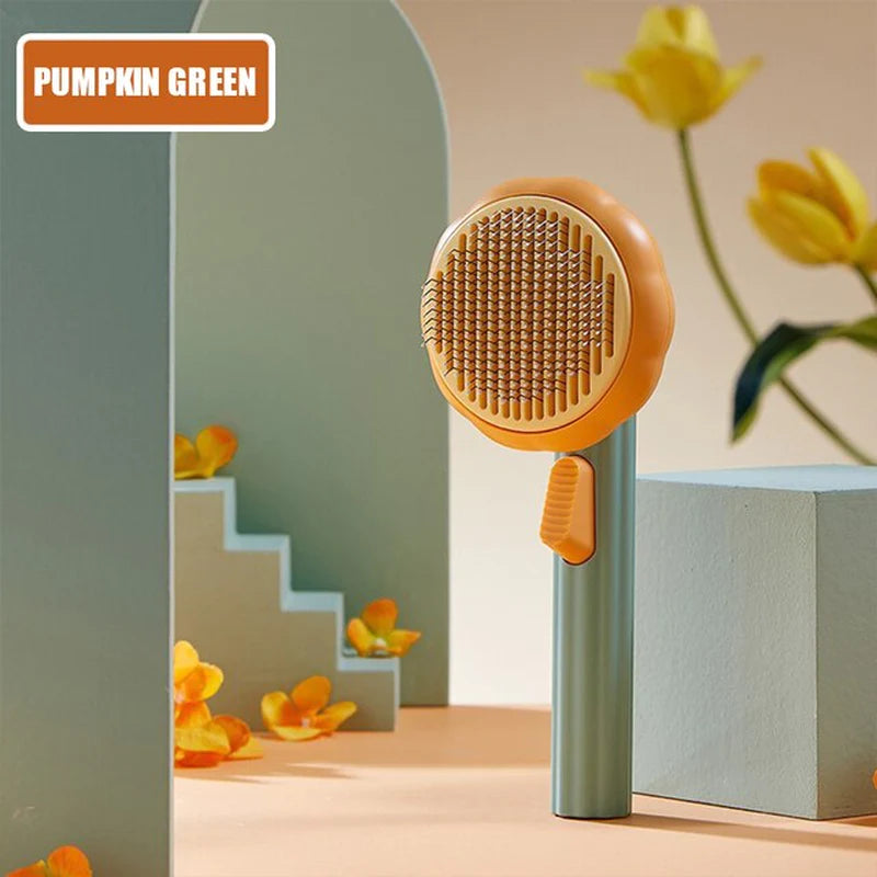 Cat Brush Comb Pet Pumpkin Comb for Dogs Cats Dog Hair Remover Brush Pet Hair Shedding Self Cleaning Comb Pet Grooming Tools | Pet Grooming | Pet Supplies and Food Australia |  Pet Supplies Sydney | PetNexa Australia | Shop now