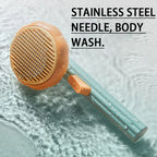Cat Brush Comb Pet Pumpkin Comb for Dogs Cats Dog Hair Remover Brush Pet Hair Shedding Self Cleaning Comb Pet Grooming Tools | Pet Grooming | Pet Supplies and Food Australia |  Pet Supplies Sydney | PetNexa Australia | Shop now