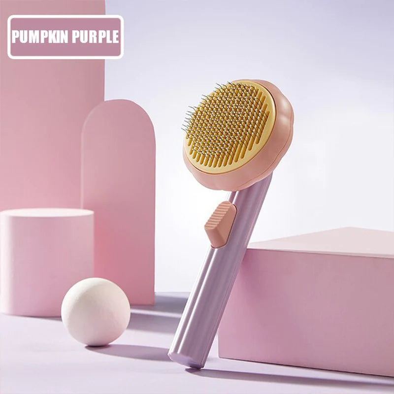 Cat Brush Comb Pet Pumpkin Comb for Dogs Cats Dog Hair Remover Brush Pet Hair Shedding Self Cleaning Comb Pet Grooming Tools | Pet Grooming | Pet Supplies and Food Australia |  Pet Supplies Sydney | PetNexa Australia | Shop now