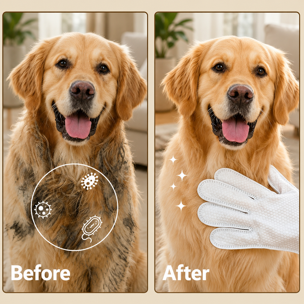 6PCS Pet Cleaning Glove Wipes for Dogs & Cats – Deodorizing No-Rinse Grooming Gloves | Pet Grooming | Pet Supplies and Food Australia |  Pet Supplies Sydney | PetNexa Australia | Shop now | Pet Grooming | Pet Supplies and Food Australia | Pet Supplies Sydney | PetNexa Australia | Shop now