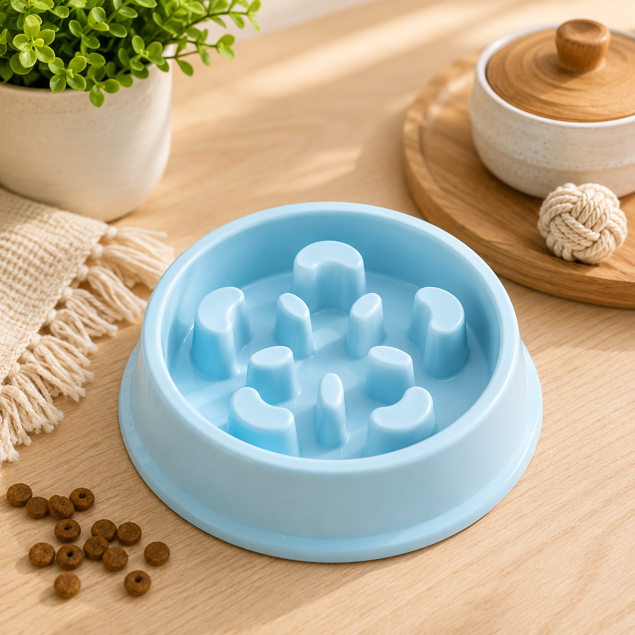 Pet Slow Food Bowl Small Dog Choke-Proof Bowl Non-Slip Slow Food Feeder Dog Rice Bowl Pet Supplies Available for Cats and Dogs | Pet Grooming | Pet Supplies and Food Australia | Pet Supplies Sydney | PetNexa Australia | Shop now
