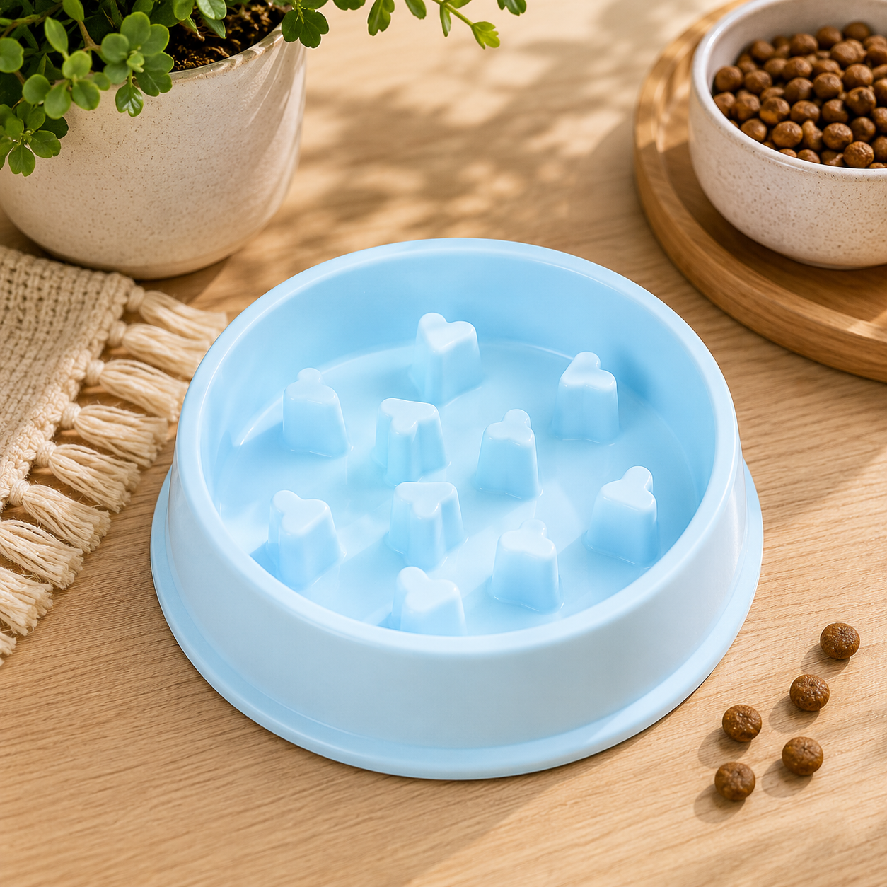 Pet Slow Food Bowl Small Dog Choke-Proof Bowl Non-Slip Slow Food Feeder Dog Rice Bowl Pet Supplies Available for Cats and Dogs | Pet Grooming | Pet Supplies and Food Australia | Pet Supplies Sydney | PetNexa Australia | Shop now