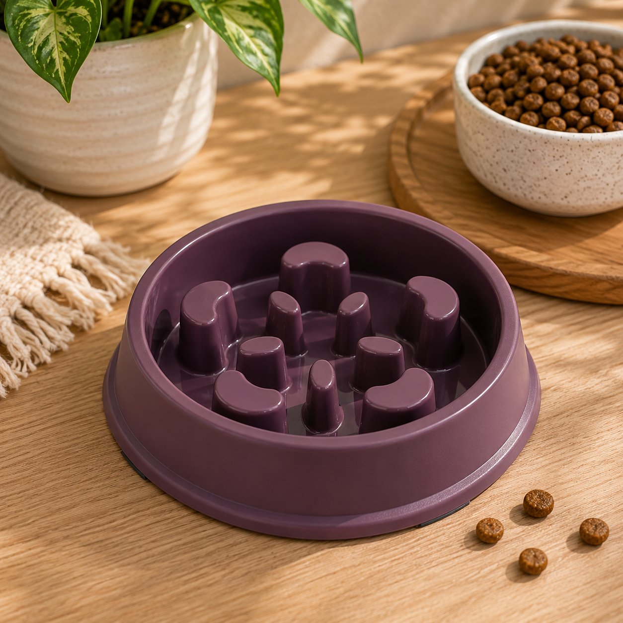 Pet Slow Food Bowl Small Dog Choke-Proof Bowl Non-Slip Slow Food Feeder Dog Rice Bowl Pet Supplies Available for Cats and Dogs | Pet Grooming | Pet Supplies and Food Australia | Pet Supplies Sydney | PetNexa Australia | Shop now