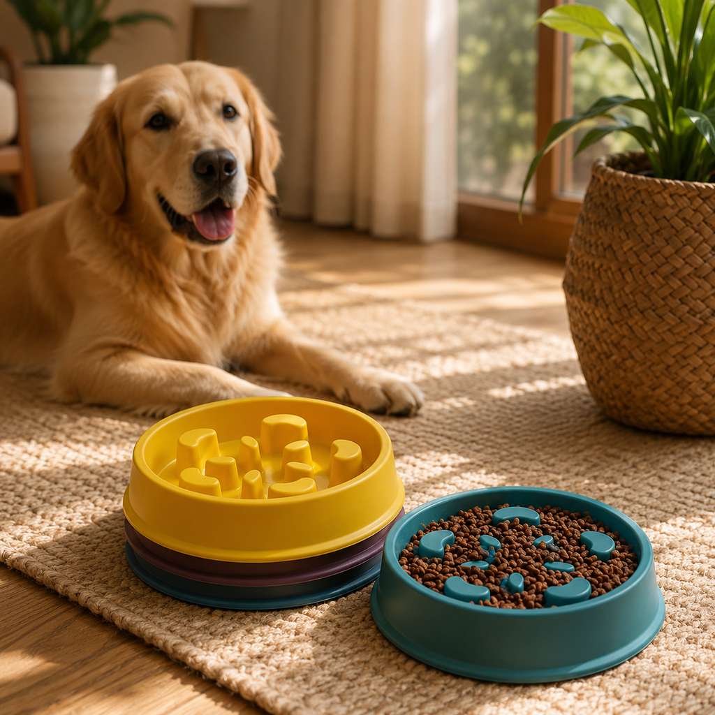 Pet Slow Food Bowl Small Dog Choke-Proof Bowl Non-Slip Slow Food Feeder Dog Rice Bowl Pet Supplies Available for Cats and Dogs | Pet Grooming | Pet Supplies and Food Australia | Pet Supplies Sydney | PetNexa Australia | Shop now