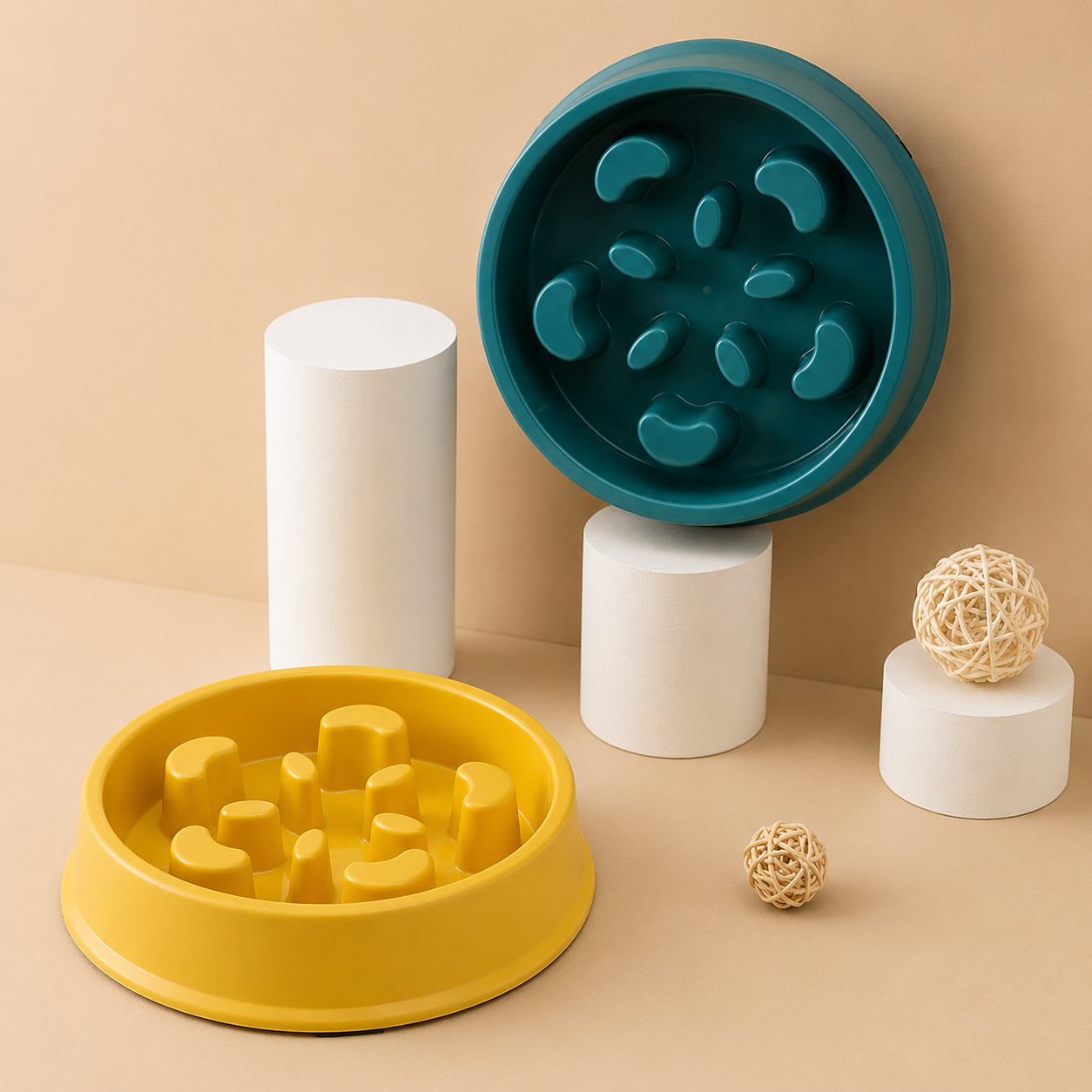 Pet Slow Food Bowl Small Dog Choke-Proof Bowl Non-Slip Slow Food Feeder Dog Rice Bowl Pet Supplies Available for Cats and Dogs | Pet Grooming | Pet Supplies and Food Australia | Pet Supplies Sydney | PetNexa Australia | Shop now