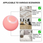 Pink cleaning device with text indicating its compatibility on carpets, floors, and ceramic tiles. | Pet Grooming | Pet Supplies and Food Australia | Pet Supplies Sydney | PetNexa Australia | Shop now