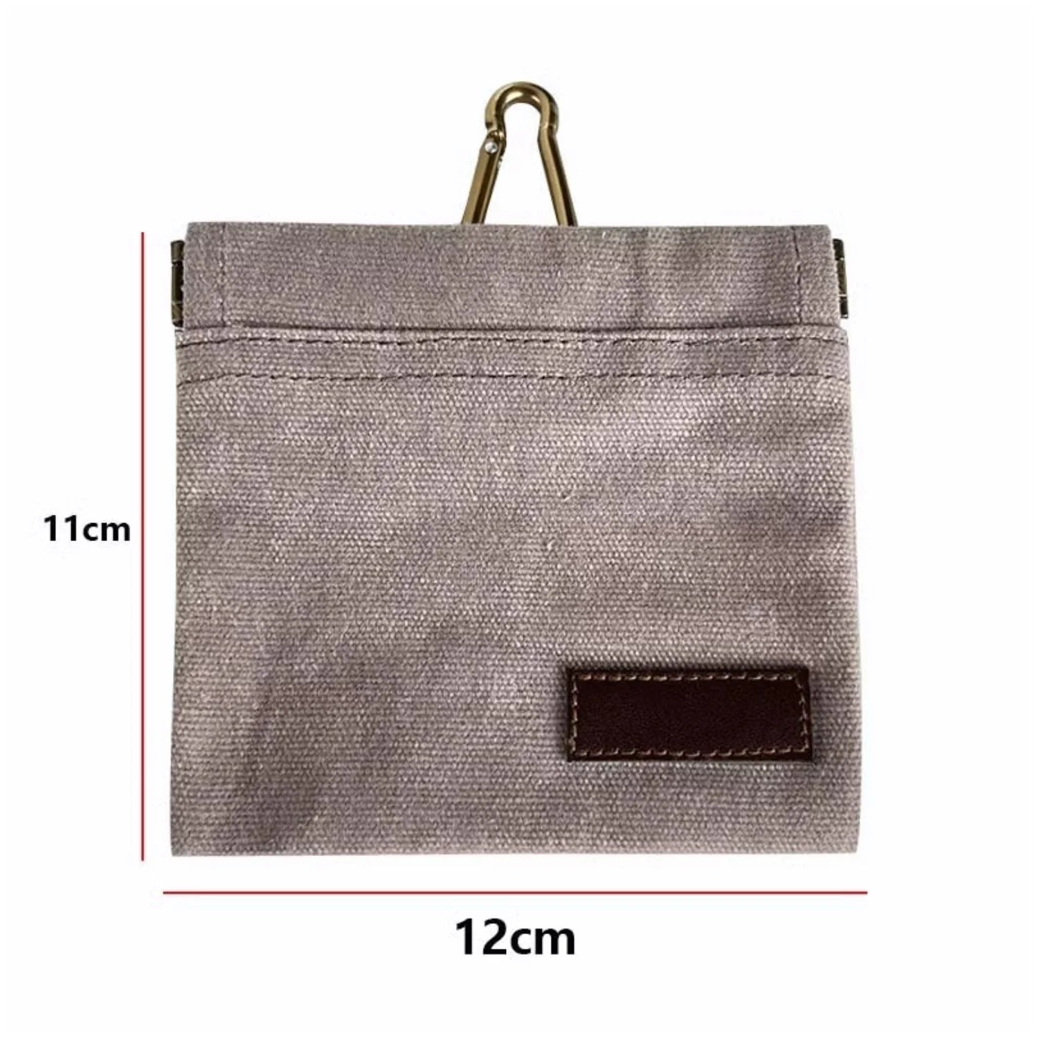 Portable Pet Treat Bag - Durable Canvas Pouch with Carabiner for Dogs & Cats | Pet Grooming | Pet Supplies and Food Australia | Pet Supplies Sydney | PetNexa Australia | Shop now