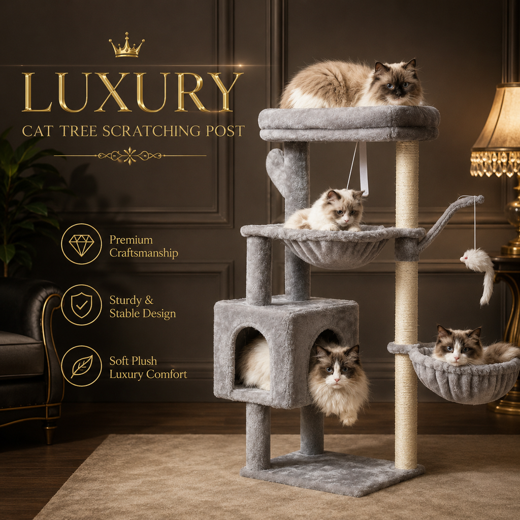 Premium Cat Tree Tower Multi-Level Scratching Post | Pet Grooming | Pet Supplies and Food Australia | Pet Supplies Sydney | PetNexa Australia | Shop now