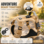 Elevate Your Dog's Adventures: Premium Harness & Leash Set with Airtag Holder - Safe, Breathable, and Reflective! 🐾✨ | Pet Grooming | Pet Supplies and Food Australia | Pet Supplies Sydney | PetNexa Australia | Shop now