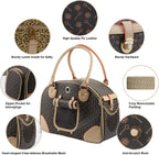 Fashion Dog Carrier PU Leather Dog Handbag Dog Purse Cat Tote Bag Pet Cat Dog Hiking Bag, Brown, Large | Pet Grooming | Pet Supplies and Food Australia | Pet Supplies Sydney | PetNexa Australia | Shop now
