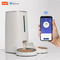 Wifi Automatic Cat Feeders for 2 Cats, 4L Cat Food Dispenser with APP Control, Double Stainless Steel Bowls, Low Food Alarms | Pet Grooming | Pet Supplies and Food Australia | Pet Supplies Sydney | PetNexa Australia | Shop now