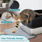 Stainless Steel Cat Litter Box with Lid, Large Cat Litter Box for Big Cats, High Wall Sides, Anti-Urine Leakage, Easy Cleaning, Scoop and Mat Included, Black | Pet Grooming | Pet Supplies and Food Australia | Pet Supplies Sydney | PetNexa Australia | Shop now