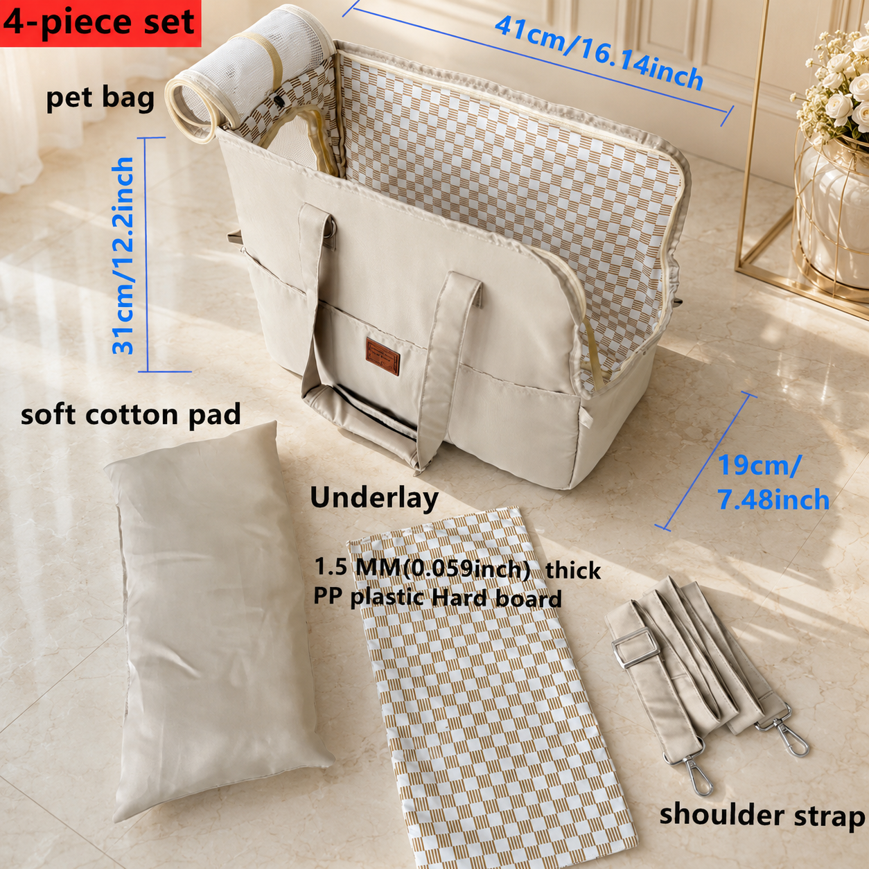Stylish & Functional Portable Pet Carrier Bag - Perfect for Kittens and Small Dogs | Pet Grooming | Pet Supplies and Food Australia | Pet Supplies Sydney | PetNexa Australia | Shop now