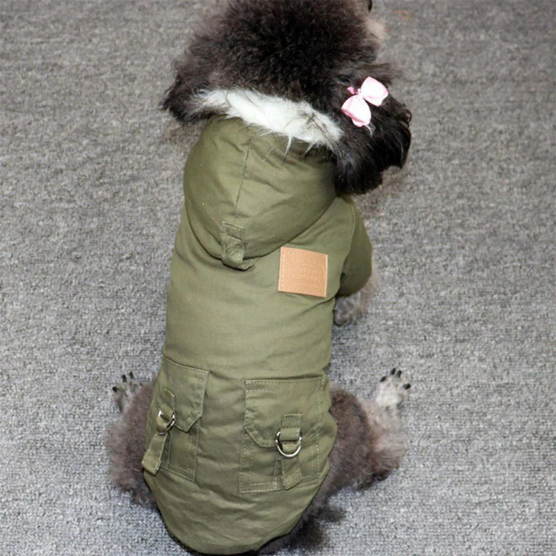 Dog Clothes Winter Puppy Pet Dog Coat Jacket for Small Medium Dogs Thicken Warm Hoodie Jacket Chihuahua Yorkies Pets Clothing | Pet Grooming | Pet Supplies and Food Australia | Pet Supplies Sydney | PetNexa Australia | Shop now
