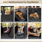 Upgrade XL 6 in 1 Dog Car Seat Cover for Back Seat, 157X137Cm Dog Hammock, Waterproof & Thicken 600D Oxford Car Seat Protector for Pets and Kids, Anti-Scratch Nonslip for Car Truck SUV | Pet Grooming | Pet Supplies and Food Australia | Pet Supplies Sydney | PetNexa Australia | Shop now